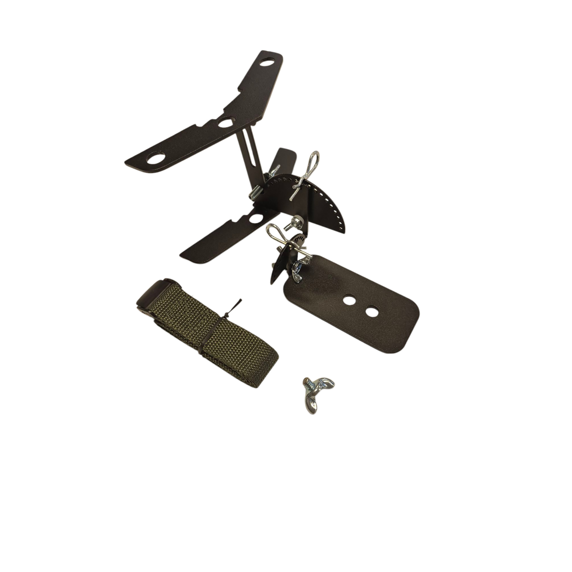 Outdoor Tuff Trail Camera Mount — Adjustable, Black, Model# OTF-05TCPB